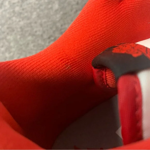 Nike Boys Jordan Legacy 312 Low GS 'Fire Red' 5.5Y - Picture 10 of 11